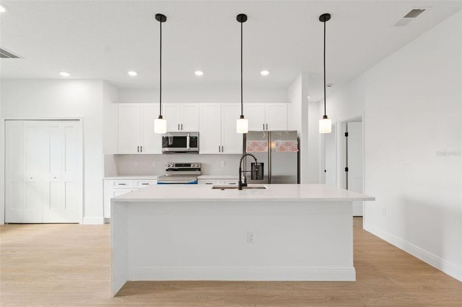 Furnished interior view inside a new home in , Ocala (Image 12).