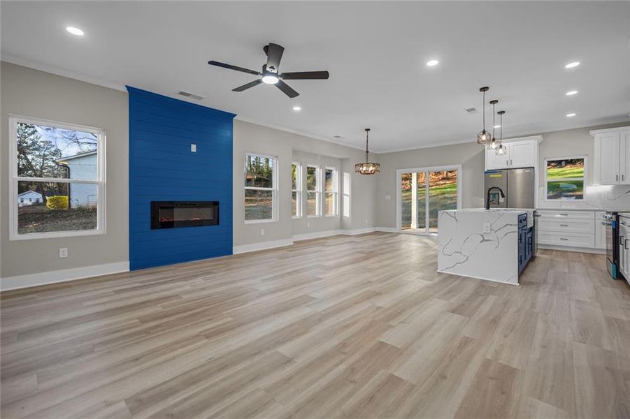 Spacious, unfurnished interior of a new home in , Lawrenceville (Image 20).