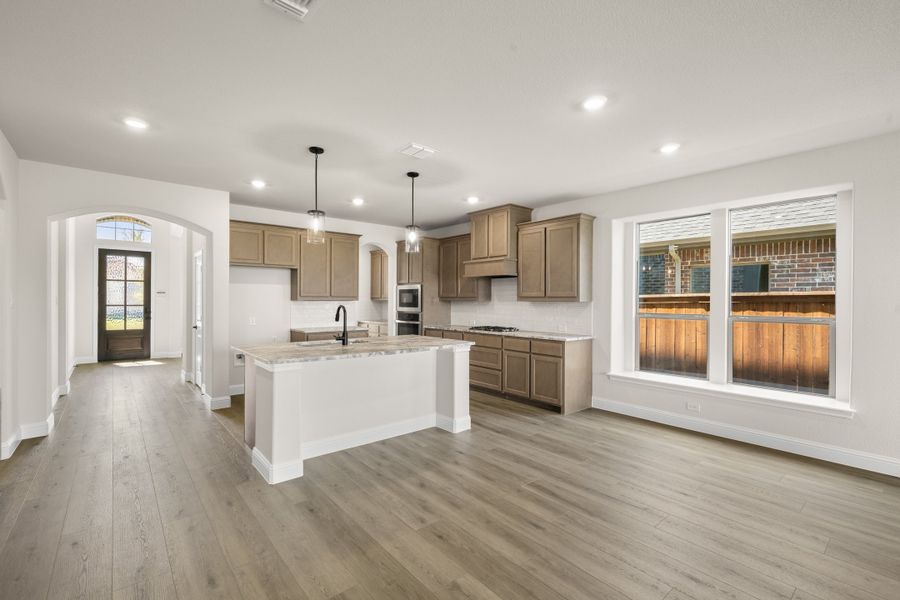 Furnished interior view inside a new home in Silo Mills, Joshua (Image 9).