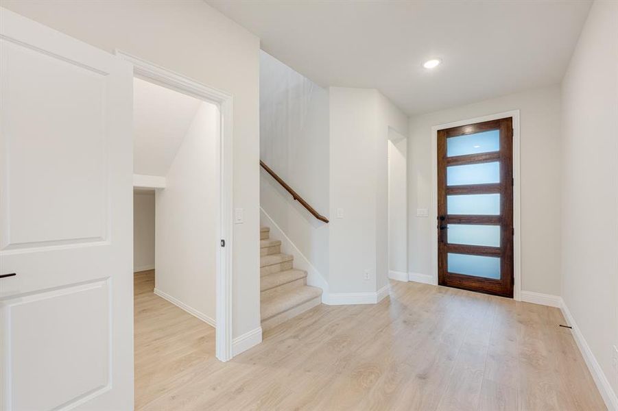 Spacious, unfurnished interior of a new home in Woodstone, Providence Village (Image 31). Spacious, unfurnished interior of a new home in Woodstone, Providence Village (Image 31).