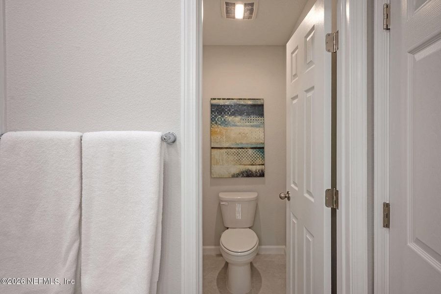 Furnished interior view inside a new home in , Jacksonville (Image 15).