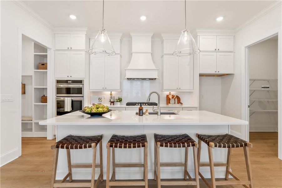 Furnished interior view inside a new home in , Canton (Image 19).