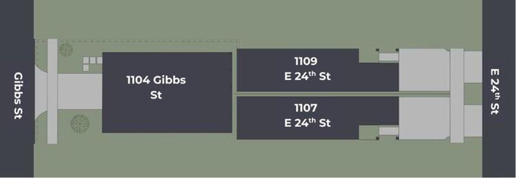 Site plan for Sunset Landing
