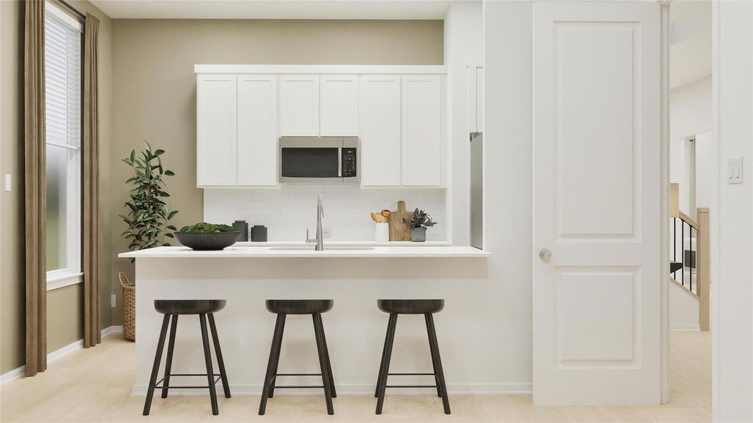 Furnished interior view inside a new home in Anniston, Katy (Image 21).