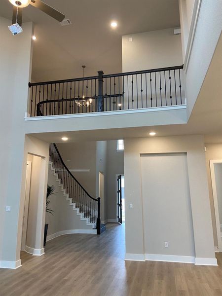 High Ceilings in Open Concept Floorplan