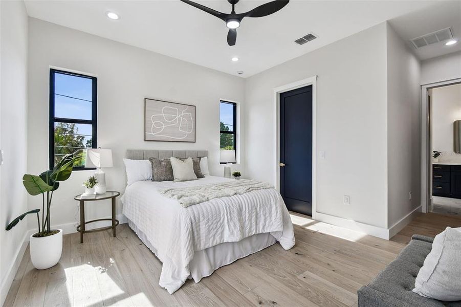 Furnished interior view inside a new home in , St. Petersburg (Image 7).