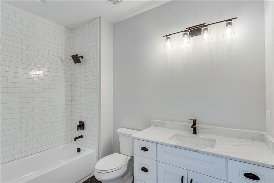 Furnished interior view inside a new home in , Cumming (Image 14).