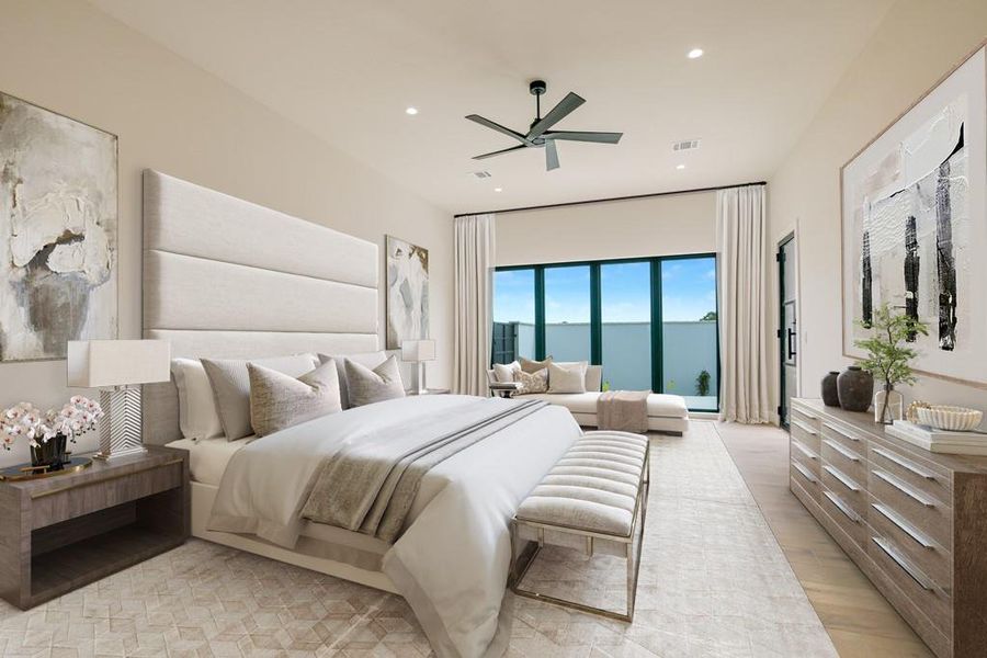 Furnished interior view inside a new home in , Horseshoe Bay (Image 14). Furnished interior view inside a new home in , Horseshoe Bay (Image 14).