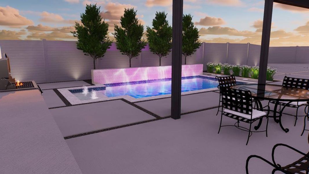 Furnished interior view inside a new home in , Dallas (Image 5). Furnished interior view inside a new home in , Dallas (Image 5).