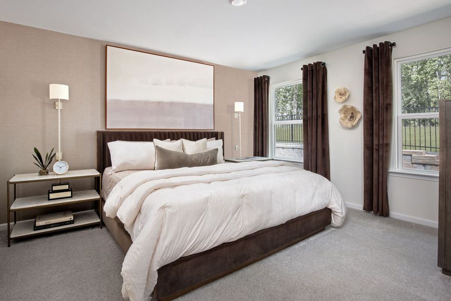 Representative furnished interior of a home built from the 1638 Modeled by KB Home in Jade Creek, Chapel Hill (Image 7). Representative furnished interior of a home built from the 1638 Modeled by KB Home in Jade Creek, Chapel Hill (Image 7).