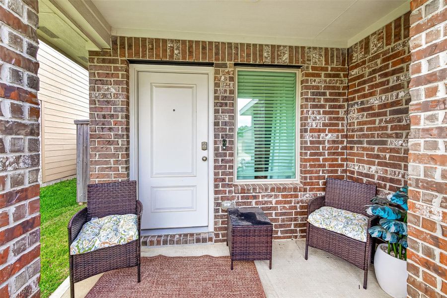 Imagine your mornings here: sipping coffee on your covered porch enjoying the neighborhood's peaceful atmosphere Imagine your mornings here: sipping coffee on your covered porch enjoying the neighborhood's peaceful atmosphere