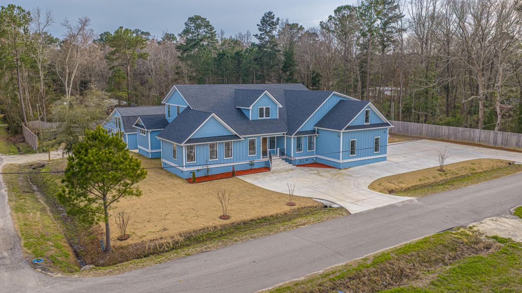 Front exterior of a new home in , Ladson, SC, highlighting curb appeal (Image 33). Front exterior of a new home in , Ladson, SC, highlighting curb appeal (Image 33).