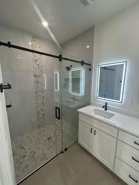 Furnished interior view inside a new home in , Lehigh Acres (Image 11).