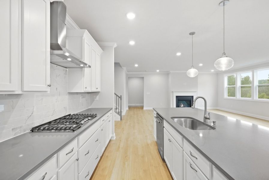 Furnished interior view inside a new home in Blair Place, Monroe (Image 5).