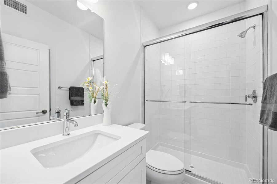 Furnished interior view inside a new home in , Denver (Image 17). Furnished interior view inside a new home in , Denver (Image 17).