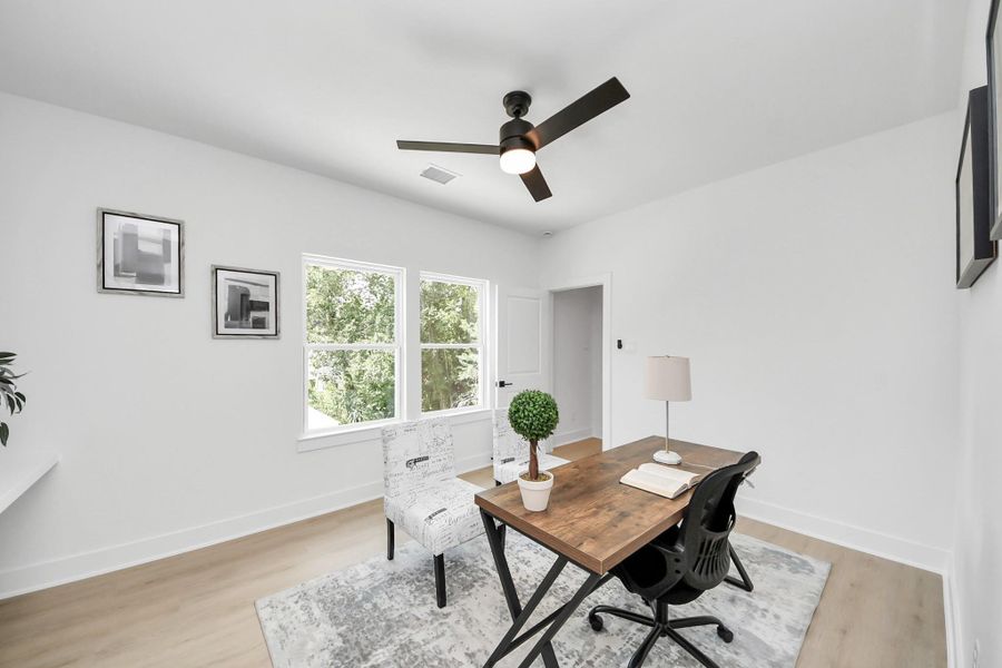 Furnished interior view inside a new home in , Houston (Image 7).