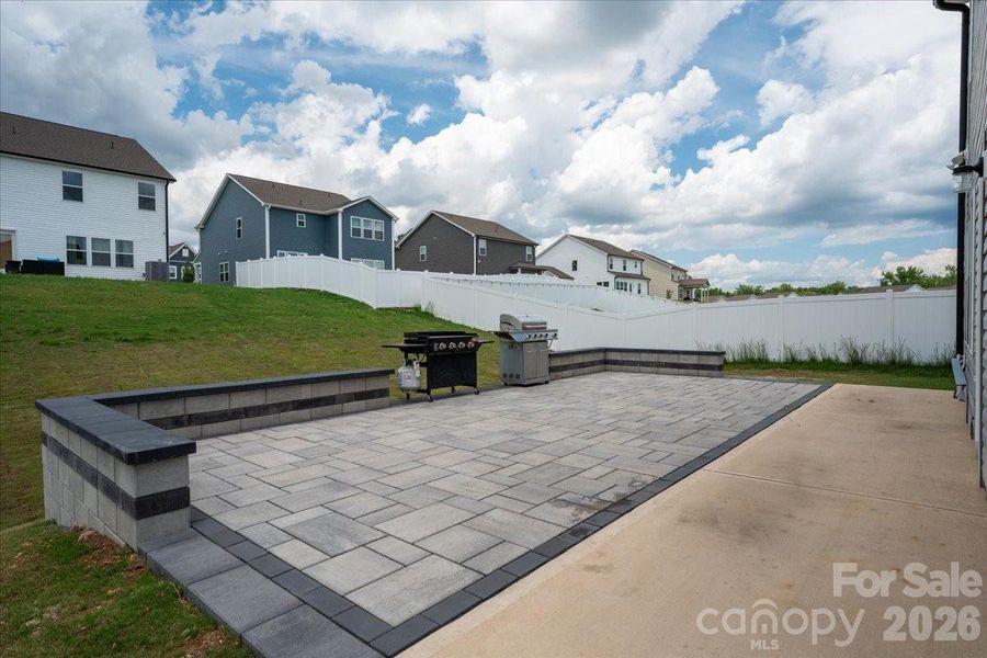 Exterior details and patio area of a home in , Oakboro (Image 4).