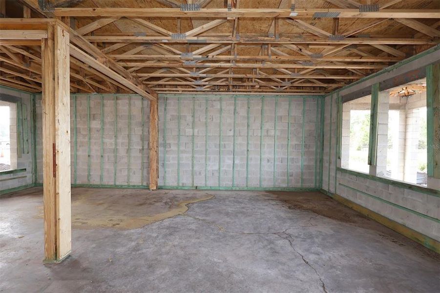 In-progress construction of a new home in Bay Lake Farms, St. Cloud, FL (Image 13).