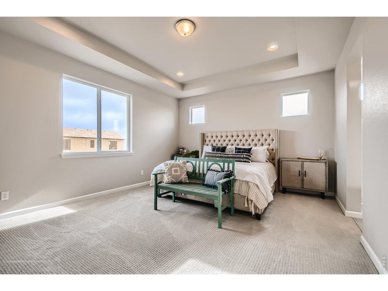 Furnished interior view inside a new home in Country Club Reserve, Fort Collins (Image 6).