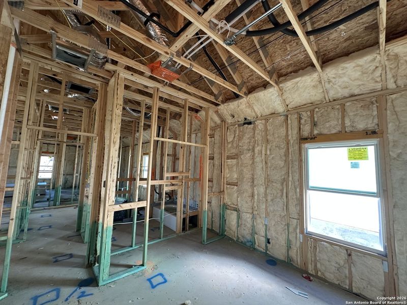 In-progress construction of a new home in Arcadia Ridge, San Antonio, TX (Image 17).