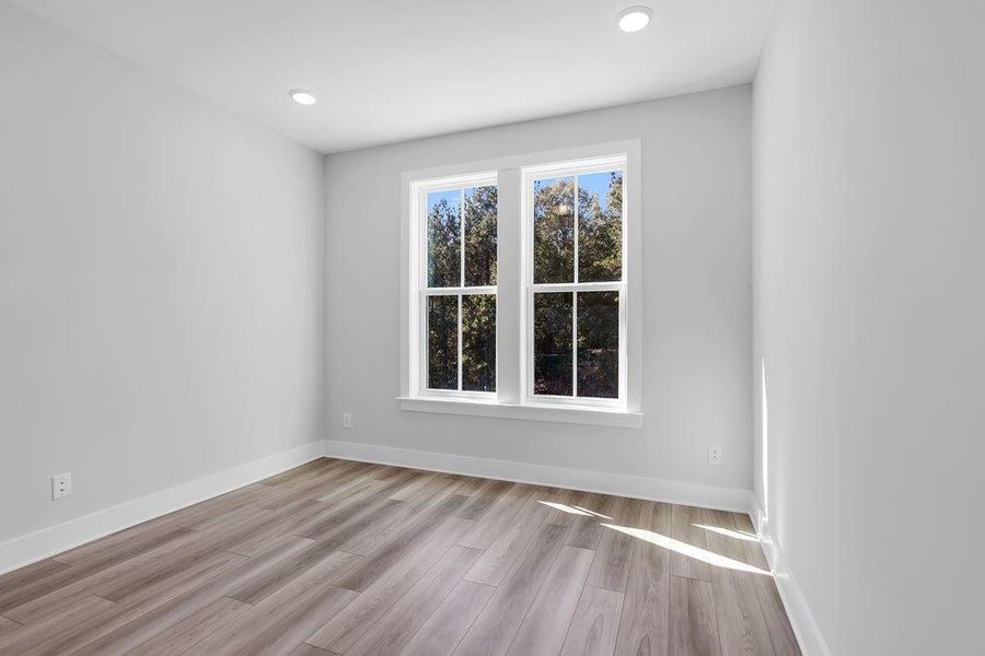 Spacious, unfurnished interior of a new home in Echo Park, Suwanee (Image 16). Spacious, unfurnished interior of a new home in Echo Park, Suwanee (Image 16).