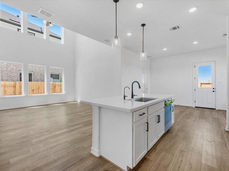 Furnished interior view inside a new home in Emory Glen, Magnolia (Image 5).