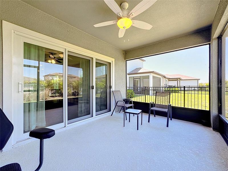 Exterior details and patio area of a home in Waterset, Apollo Beach (Image 3).