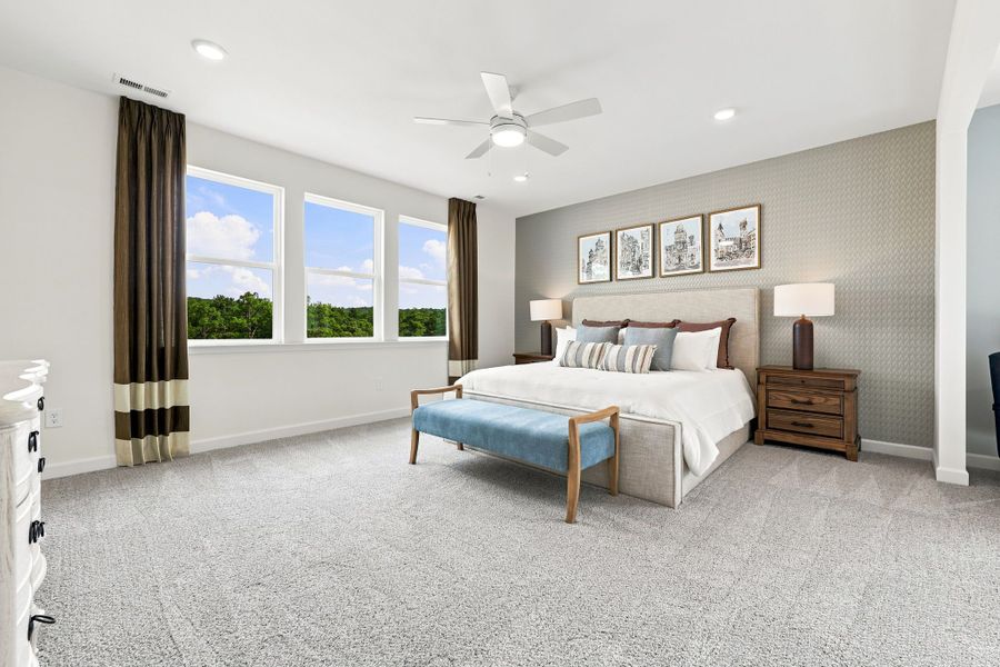 Representative furnished interior of a home built from the The Beech H-BF by Davidson Homes LLC in Bradshaw Farms, Mount Juliet (Image 26).