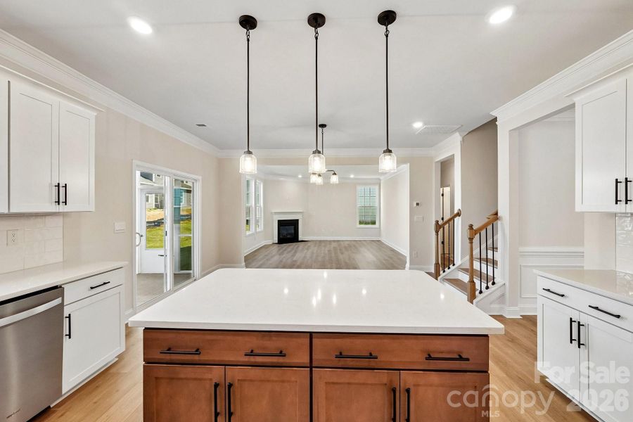 Furnished interior view inside a new home in Sylvan Creek, Denver (Image 11).