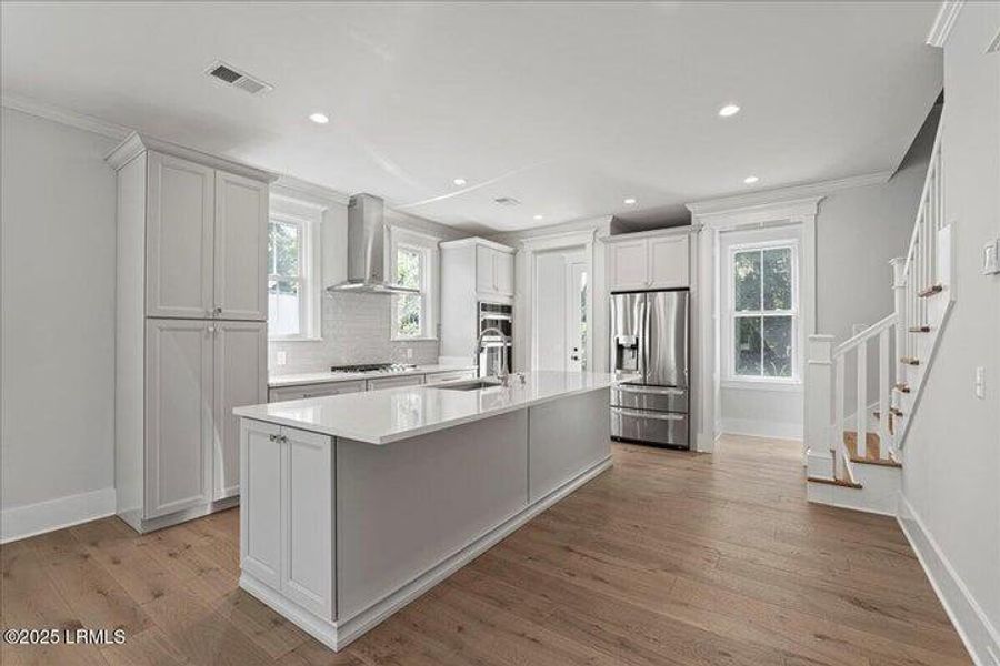 Furnished interior view inside a new home in , Beaufort (Image 5).