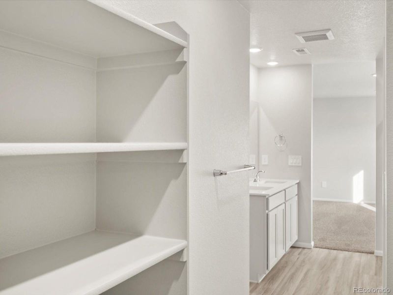 Spacious, unfurnished interior of a new home in Westgate, Greeley (Image 24). Spacious, unfurnished interior of a new home in Westgate, Greeley (Image 24).