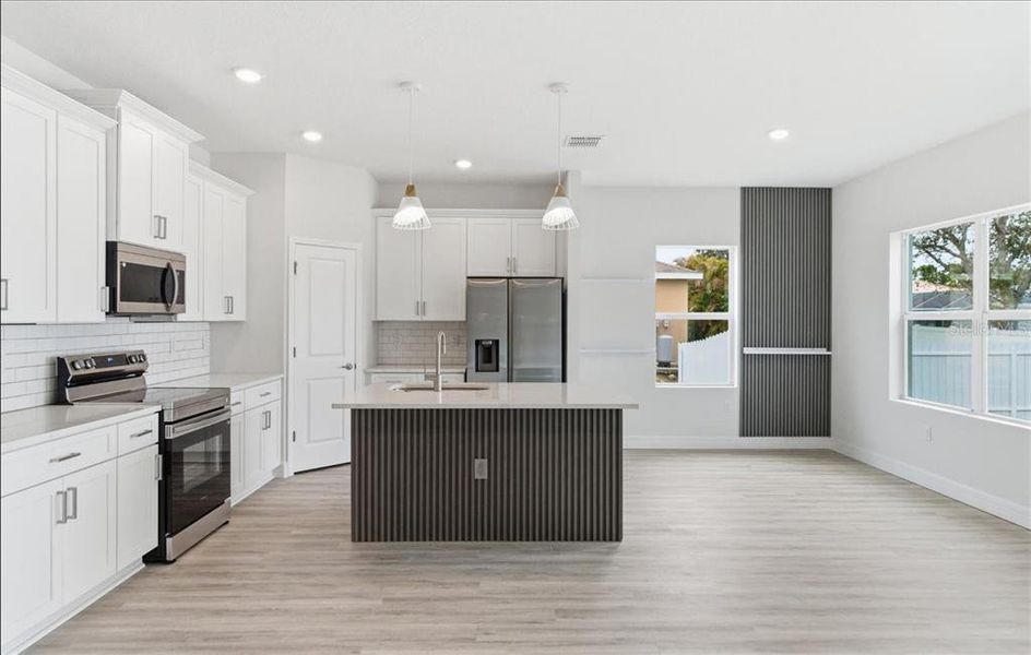 Furnished interior view inside a new home in , North Port (Image 13).