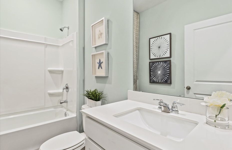 Furnished interior view inside a new home in Bradford Pointe, Summerville (Image 13).
