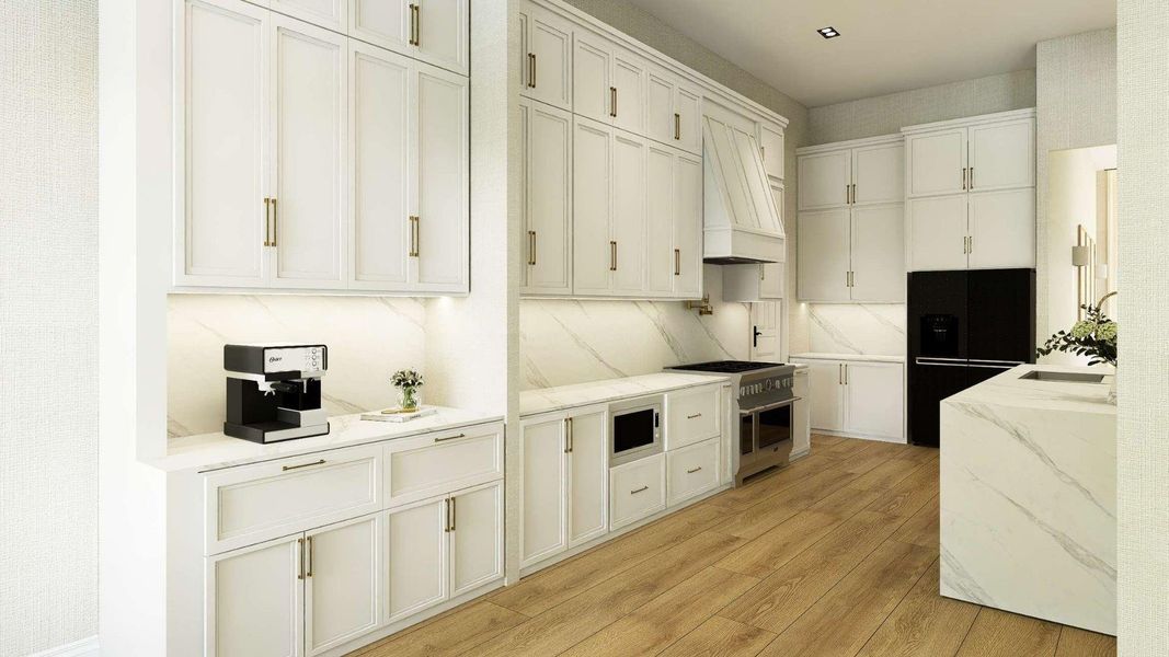 Furnished interior view inside a new home in , Houston (Image 6).