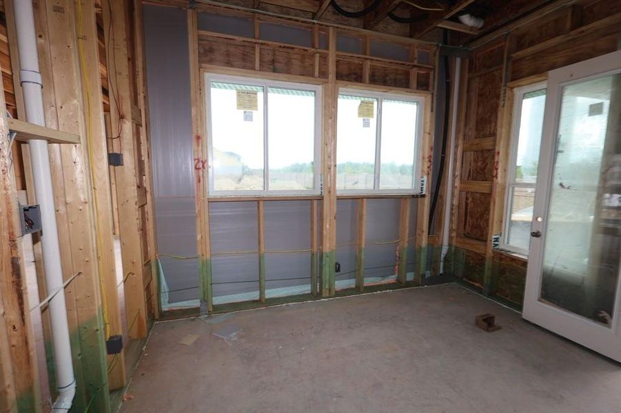 In-progress construction of a new home in Easthaven at Bridgeland Central - Vision Collection, Cypress, TX (Image 17).