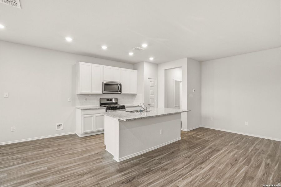 Furnished interior view inside a new home in Blue Ridge Ranch, San Antonio (Image 6).