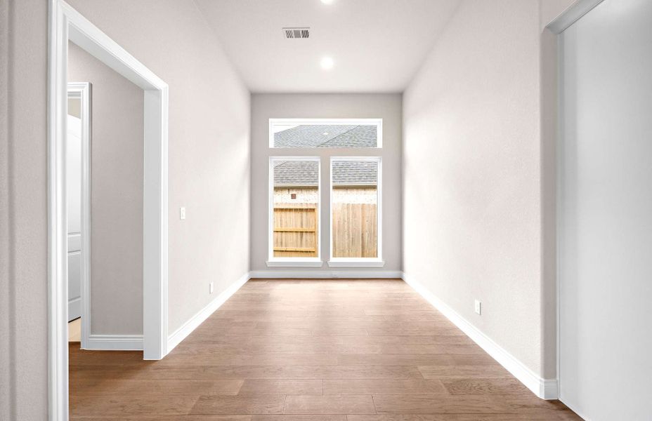 Spacious, unfurnished interior of a new home in Audubon 60′, Magnolia (Image 21).