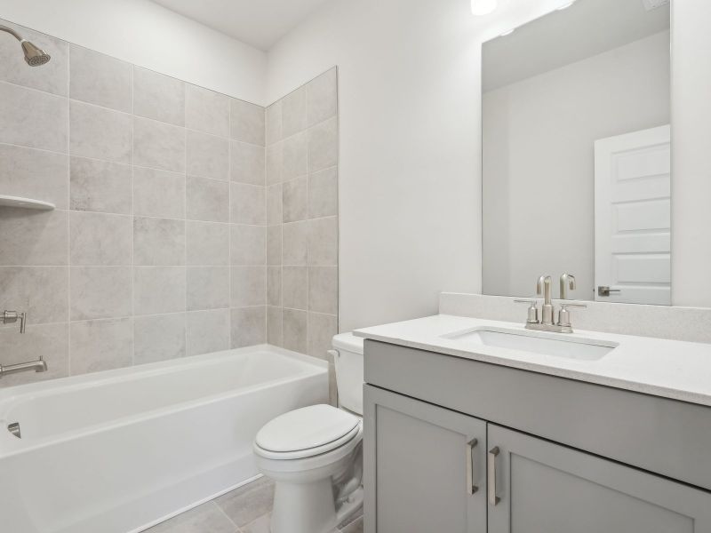 Furnished interior view inside a new home in Hawthorne Station, College Park (Image 8).