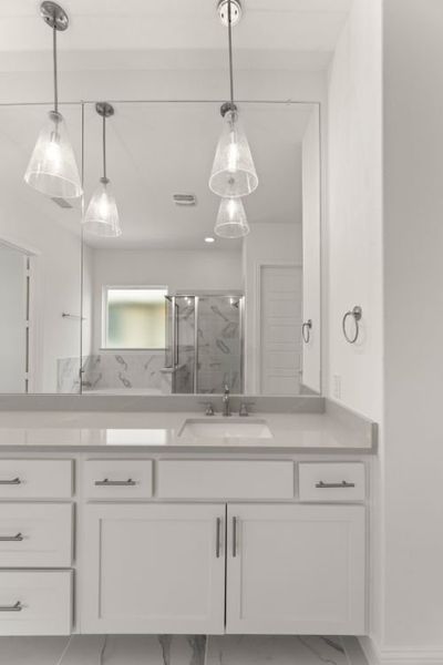 Furnished interior view inside a new home in Cambridge Crossing, Celina (Image 10). Furnished interior view inside a new home in Cambridge Crossing, Celina (Image 10).