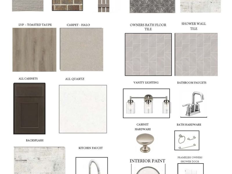 Sample of building materials used in homes in Woods Crossing, Gallatin (Image 37).