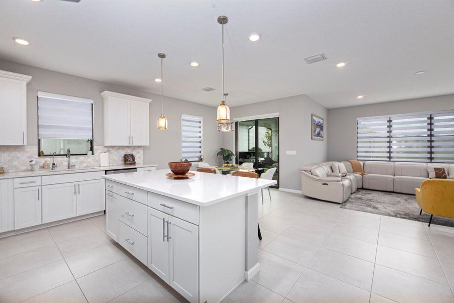 Furnished interior view inside a new home in , Port St. Lucie (Image 26).
