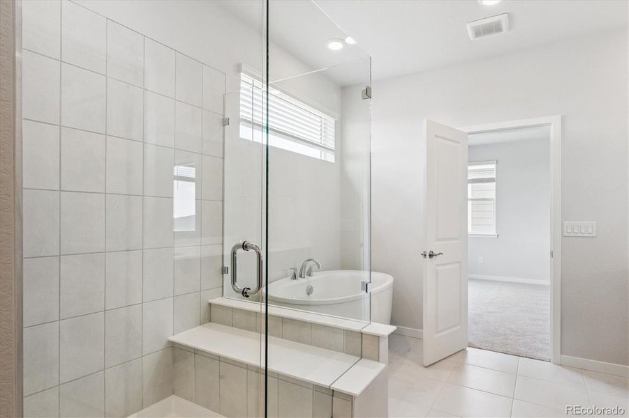 Furnished interior view inside a new home in Floret Collection at Alder Creek, Parker (Image 4).