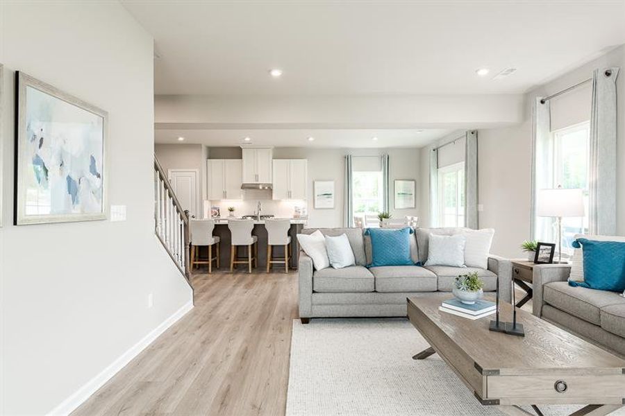 Furnished interior view inside a new home in Emory Park, Five Forks (Image 10).