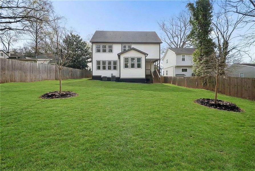 Exterior details and patio area of a home in , Atlanta (Image 30). Exterior details and patio area of a home in , Atlanta (Image 30).