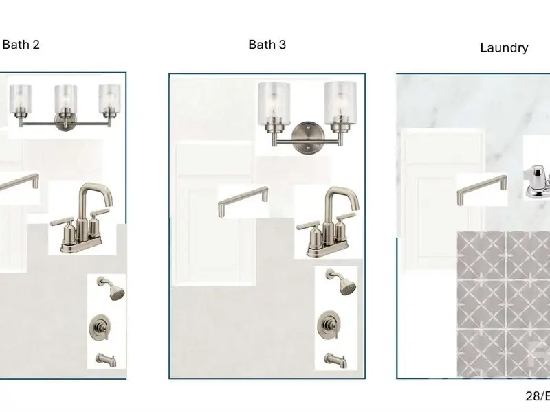 Sample of building materials used in homes in Enclave at Belmont, Belmont (Image 19).
