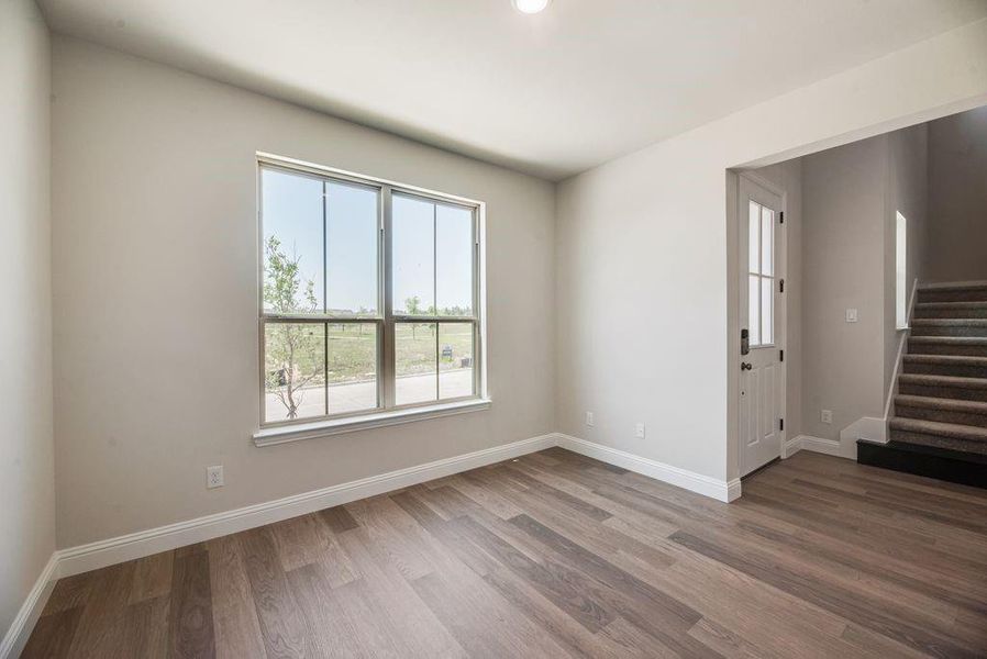Spacious, unfurnished interior of a new home in Bayside, Rowlett (Image 17).