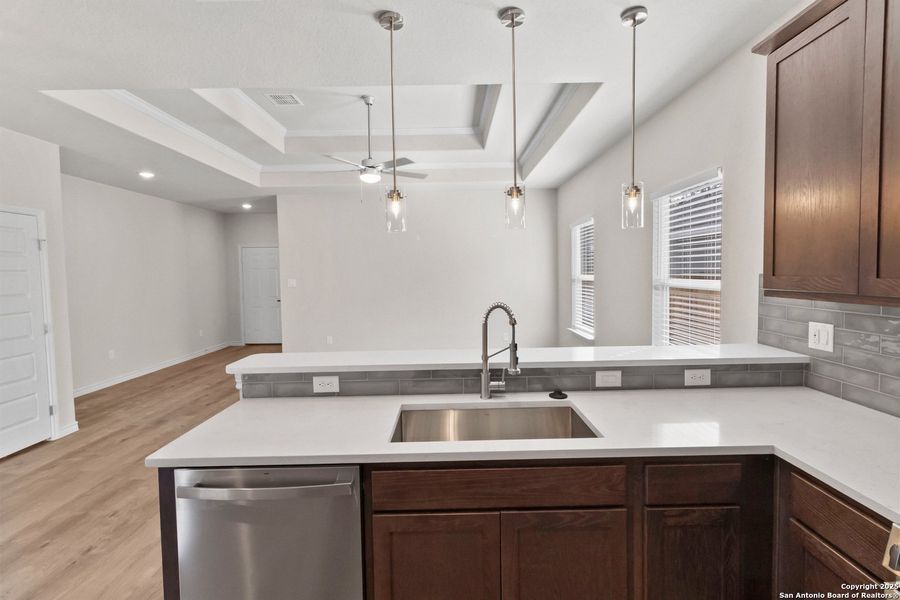 Furnished interior view inside a new home in , Beeville (Image 6). Furnished interior view inside a new home in , Beeville (Image 6).