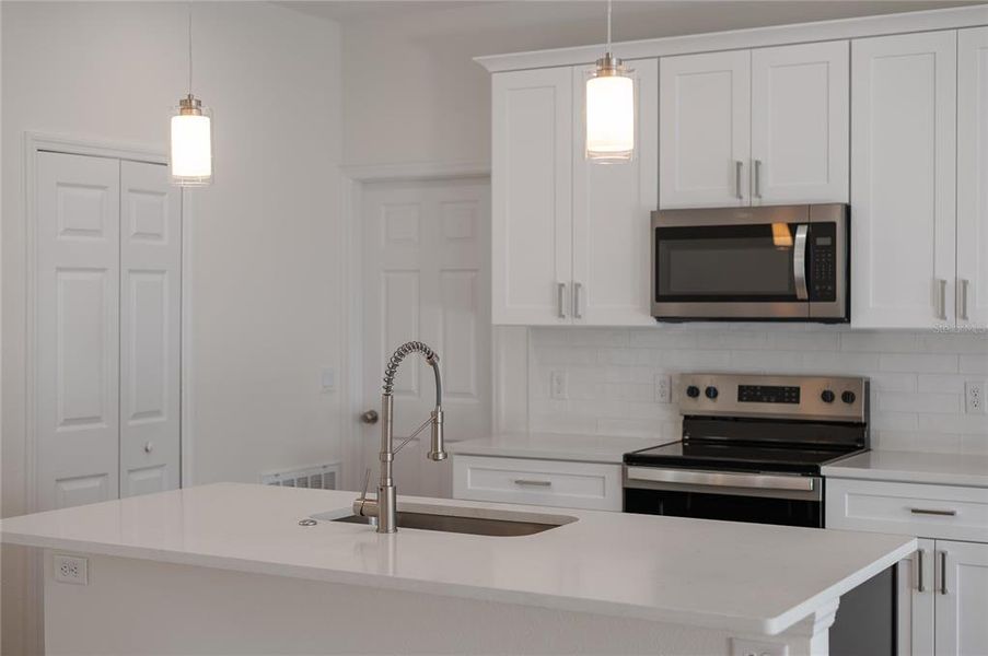 Close-up of interior finishes inside a home in , Osteen (Image 14).