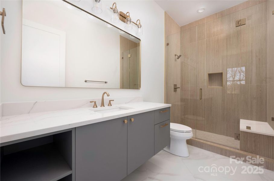 Furnished interior view inside a new home in , Charlotte (Image 15).