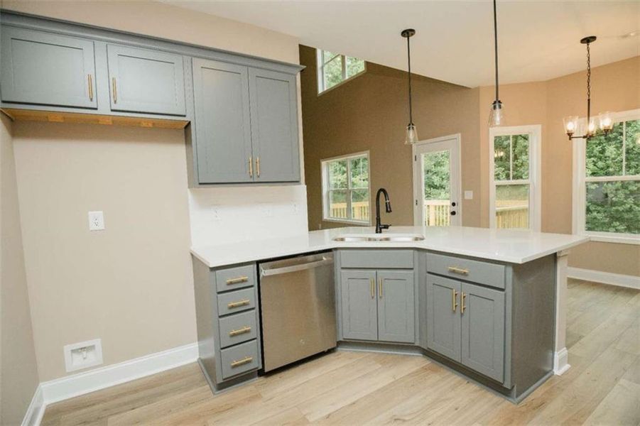 Furnished interior view inside a new home in , Douglasville (Image 31). Furnished interior view inside a new home in , Douglasville (Image 31).